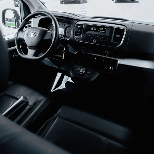 classic minivan interior